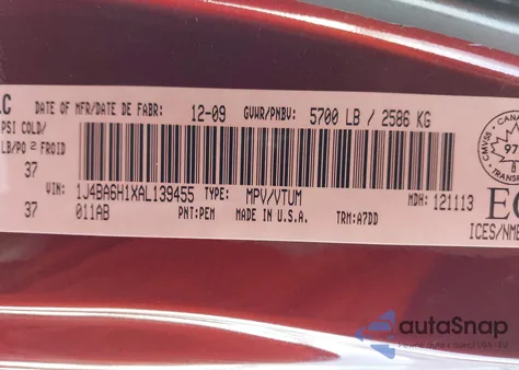 2010 Jeep Wrangler Unlimited Rubicon z USA, uszkodzony, nr VIN 1J4BA6H1XAL139455